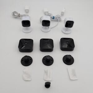Blink Security Camera System Lot Mini Indoor Outdoor 3rd Gen Bundle of 6 Cams